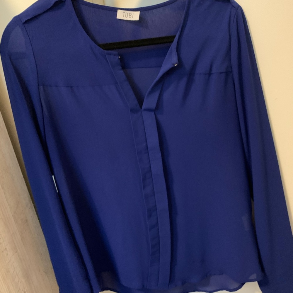 Long sleeve blouse